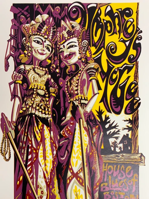 Umphrey's McGee 2012 - AJ Masthay Poster Boston, MA