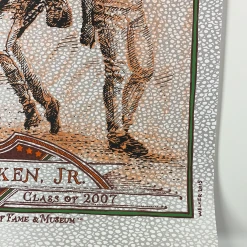 Cal Ripken - 2015 David Welker Poster FugScreens Studios Variant Art Prints