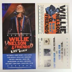 Sold Out Posters Willie Nelson - 2003 Original Vinyl Poster Insert 24x12 Record Art