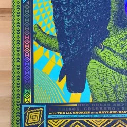 Greensky Bluegrass - 2019 Status Serigraph Poster Red Rocks, Morrison, CO FOIL Colorado 13 Greensky Bluegrass - 2019 Status Serigraph Poster Red Rocks, Morrison, CO FOIL Colorado