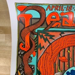 Zeigler, Zio Pearl Jam - 2020 Zio Ziegler Poster Oakland, CA