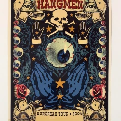 The Hangmen - 2004 Darren Grealish Poster European Tour