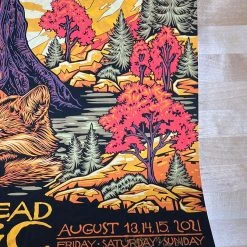 Widespread Panic - 2021 Todd Slater Poster Austin, TX Moody
