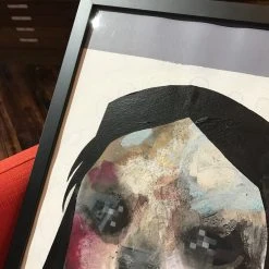 Untitled 15 - 2016 Collin Van Der Sluijs Original Painting FRAMED Signed 13 Untitled 15 - 2016 Collin Van Der Sluijs Original Painting FRAMED Signed