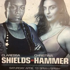 Sold Out Posters Boxing - 2019 Poster Shields Vs Hammer