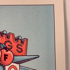 Kings Of Leon - 2017 Tyler Skaggs Poster Cincinnati, OH Riverbend