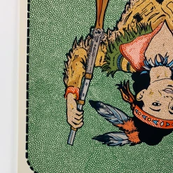 Art Prints Cowboy And Indian - Fugscreens Studios Poster Art Print