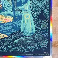 Half Hazzard Press Umphrey's McGee - 2019 Half Hazard Press Poster Chillicothe, IL FOIL Foil Posters