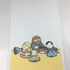 Hollow Friends - 2008 Mike Budai Poster Art Print