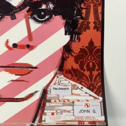 Gig Posters The White Stripes - 2003 4/28 Poster Jason Mecier Warfield Theatre San Fran 1st