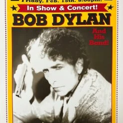 Bob Dylan - 2002 Geoff Gans Poster Augusta, GA Gig Posters
