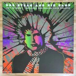 Bob Dylan - 2018 Kii Arens Poster Berglund Roanoke, VA Gig Posters