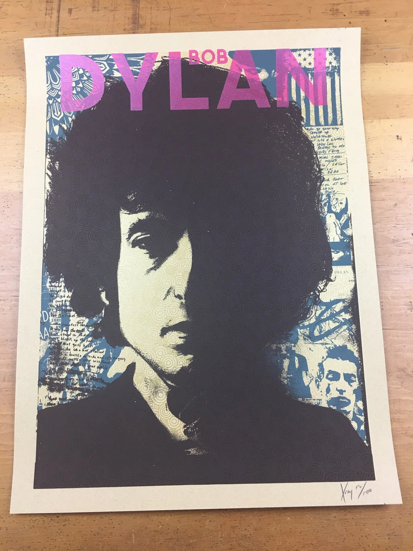 Gig Posters Bob Dylan - 2013 Xray Poster Art Print 5 Gig Posters Bob Dylan - 2013 Xray Poster Art Print