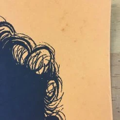 Bob Dylan The Rolling Stone - 2014 Brian Methe Art Print Orange Variant