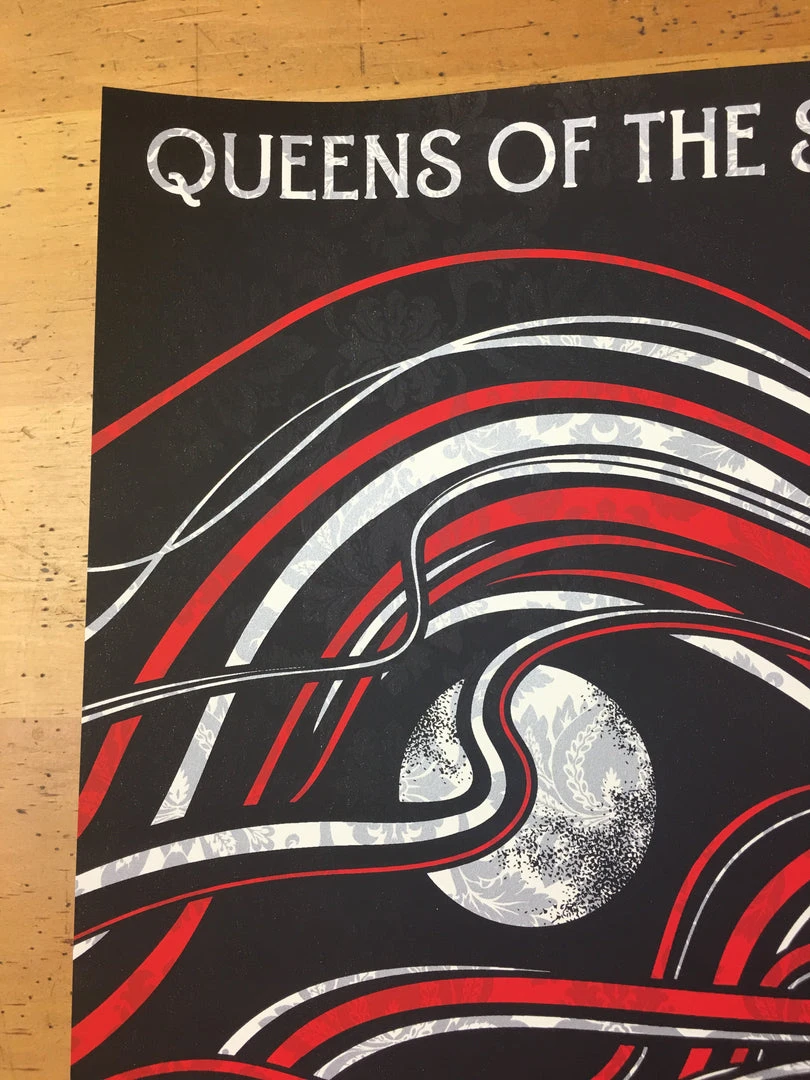 Queens Of The Stone Age - 2017 Todd Slater Poster Detroit, MI Fox Theatre 8 Queens Of The Stone Age - 2017 Todd Slater Poster Detroit, MI Fox Theatre