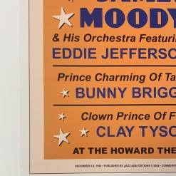 Miles Davis - 1960 Dennis Loren Repro Poster Washington DC