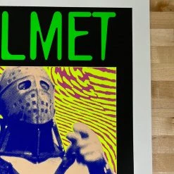 TAZ Helmet - 1992 T.A.Z. Poster Los Angeles, CA Whisky A Go-Go 1st Ed