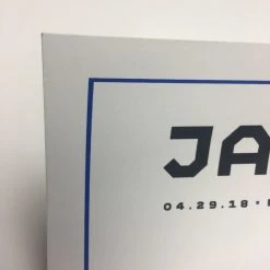 Gig Posters Jack White - 2018 The Silent Giants Poster Dallas, TX Bomb Factory