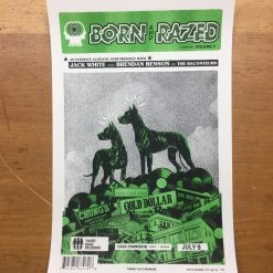 Jack White - 2019 The Silent Giants Poster Detroit, MI Third Man Records Gig Posters