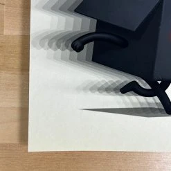 Boxo III (Shadow) - 2021 Mike Mitchell Poster Art Print Art Prints 13 Boxo III (Shadow) - 2021 Mike Mitchell Poster Art Print Art Prints