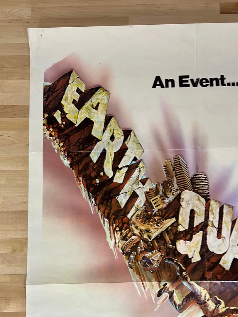 Sold Out Posters Earthquake - 1974 One Sheet Movie Poster Original Vintage 27x41 Movie/TV Posters 5 Sold Out Posters Earthquake - 1974 One Sheet Movie Poster Original Vintage 27x41 Movie/TV Posters