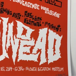 Ropke, J Mozart Requiem - 2014 J Roepke Poster Austin, TX French Legation