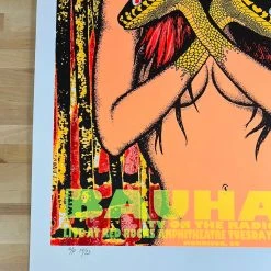 Colorado Nine Inch Nails - 2006 Lindsey Kuhn Poster Red Rocks Morrison, CO