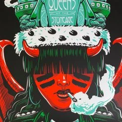 Queens Of The Stone Age - 2018 Travis Price Poster Newcastle, AUS