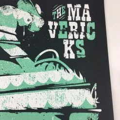 The Mavericks - 2017 Max Mahn Poster Portland, OR Revolution Hall 19 The Mavericks - 2017 Max Mahn Poster Portland, OR Revolution Hall