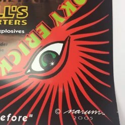 Roky Erickson - 2005 Kevin Phillips Poster Austin, TX Threadgill's Gig Posters