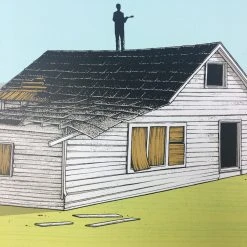 Gig Posters Chris Thile - 2015 Justin Santora Poster Fall Tour