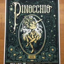 Pinocchio - 2019 Delicious Design League Poster Chicago, IL The House Theatre Of