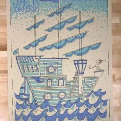 Jack Johnson - 2010 Todd Slater Poster Camden, NJ Susquehanna Bank Center