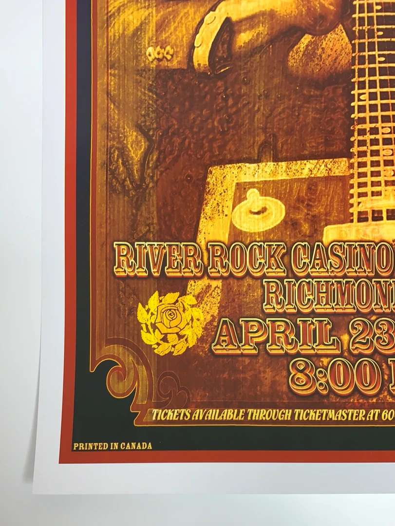 Bo Diddley - 2006 Bob Masse Signed Poster Richmond, BC 8 Bo Diddley - 2006 Bob Masse Signed Poster Richmond, BC