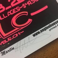 Bob Dylan - 2009 Mike Martin Poster Columbus, OH Lifestyle Communities Pav.