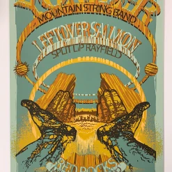 Sold Out Posters Colorado Yonder Mountain String Band - 2010 Poster Red Rocks Morrison, CO 9 Sold Out Posters Colorado Yonder Mountain String Band - 2010 Poster Red Rocks Morrison, CO