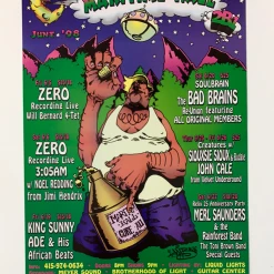 Sold Out Posters MHP 47 Maritime Hall - 1998 Poster June Zero, Soulbrain San Fran 1st Gig Posters