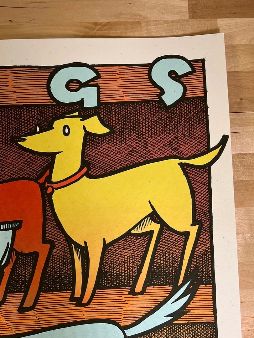 Dogs Are Really Pretty Good - 2021 Jay Ryan Poster 1st Ed Art Prints 6 Dogs Are Really Pretty Good - 2021 Jay Ryan Poster 1st Ed Art Prints