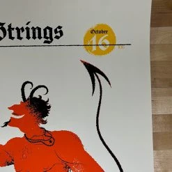 Billy Strings - 2021 Delicious Design League Poster Denver, CO 10/16 AP Colorado