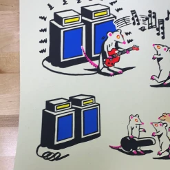 Gig Posters Pied Piper - 2020 Jim Pollock Poster Relix Main Edition 13 Gig Posters Pied Piper - 2020 Jim Pollock Poster Relix Main Edition