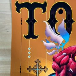 Tool - 2014 Alex Arizmindi Poster Mexico City Palacio De Los Deportes