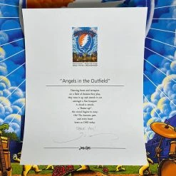 Dead & Company - 2021 James Flames Poster Chicago, IL Wrigley Field