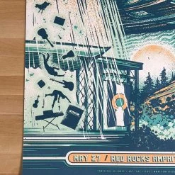 Half Hazzard Press The Disco Biscuits - 2018 Half Hazard Poster Red Rocks Morrison, CO 13 Half Hazzard Press The Disco Biscuits - 2018 Half Hazard Poster Red Rocks Morrison, CO