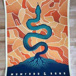 Mumford & Sons - 2019 DKNG Poster Phoenix, AZ Talking Stick Gig Posters