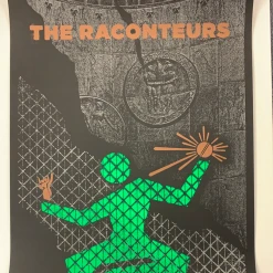 The Raconteurs - 2019 Matthew Jacobson Poster Detroit, MI 7/13 Masonic