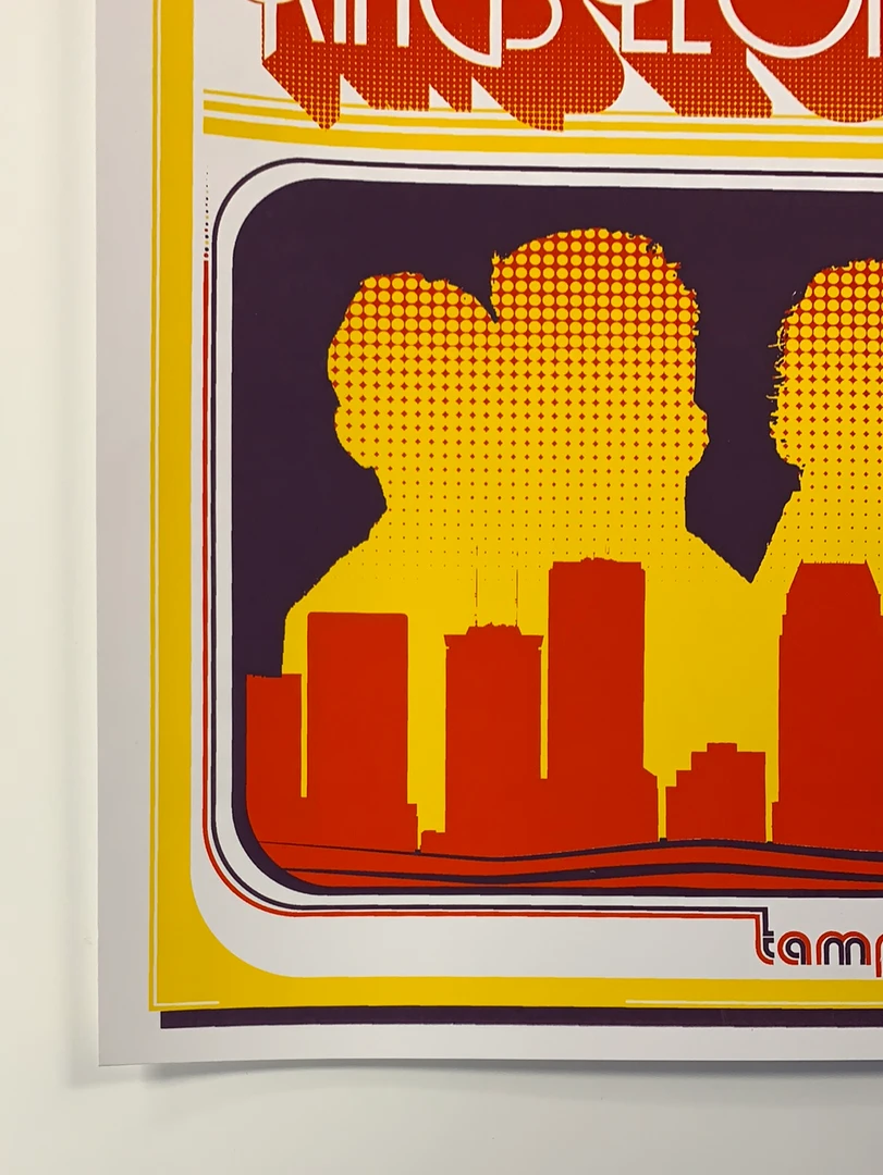 Gig Posters Kings Of Leon - 2017 Jason Malmberg Poster Tampa, FL Midflorida Credit 8 Gig Posters Kings Of Leon - 2017 Jason Malmberg Poster Tampa, FL Midflorida Credit