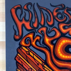 Widespread Panic - 2010 Jeff Wood Poster Red Rocks Morrison, CO Colorado