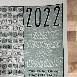 What Changes The World Calendar - 2022 Jay Ryan Art Print Fred Rogers