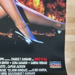 Sold Out Posters Intent To Kill - 1992 Video Promo Movie Poster Original Vintage Movie/TV Posters 12 Sold Out Posters Intent To Kill - 1992 Video Promo Movie Poster Original Vintage Movie/TV Posters