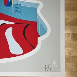 Gig Posters Rolling Stones - 2019 Kii Arens Poster Pasadena, CA Rose Bowl